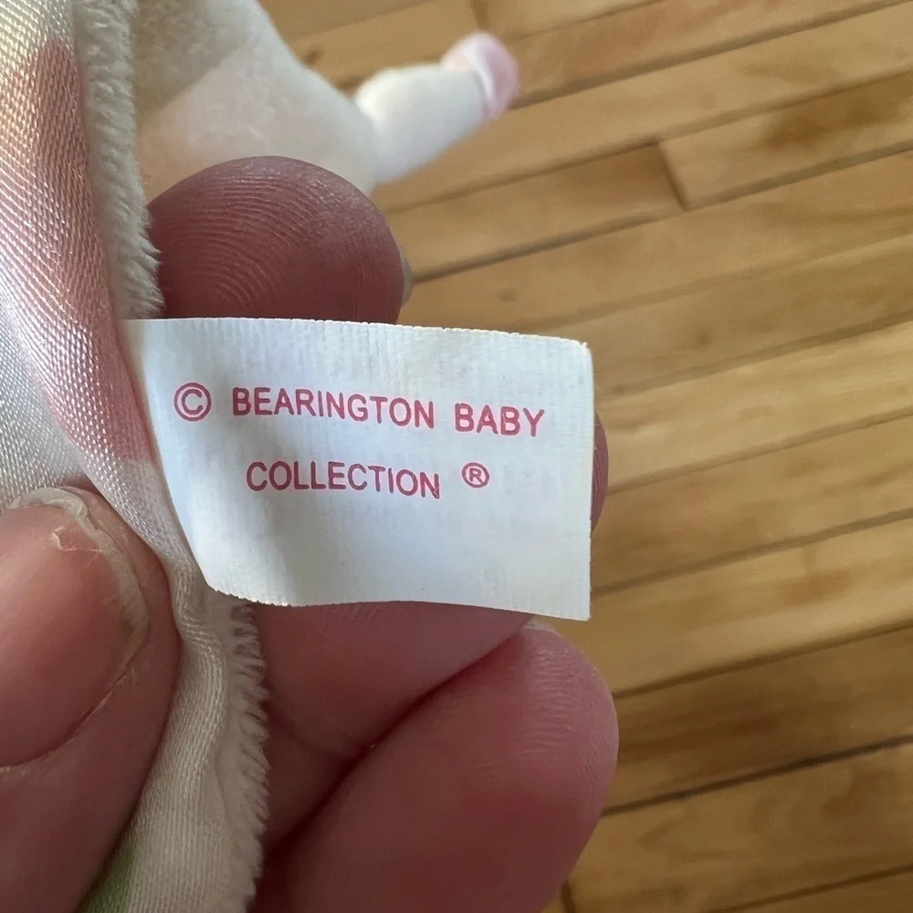 NWT‎ Bearington Baby Collection small hand held bear blankie lovey